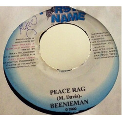 Beenie Man Peace Rag Vinyl 7" USED