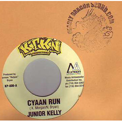 Junior Kelly Cyaan Run Vinyl 7" USED