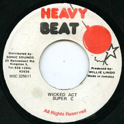 Super C Wicked Act Vinyl 7" USED