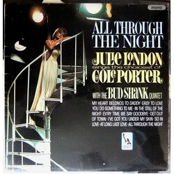 Julie London / The Bud Shank Quintet All Through The Night Vinyl LP USED