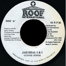 Ginnie Pepper Jah Heal I & I Vinyl 7" USED