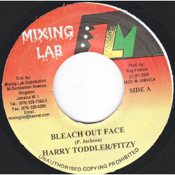 Harry Toddler / Fitzy (3) Bleach Out Face Vinyl 7" USED