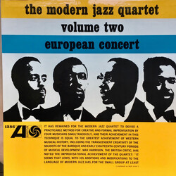 The Modern Jazz Quartet European Concert: Volume Two Vinyl LP USED