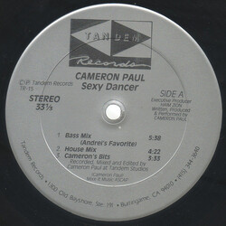 Cameron Paul Sexy Dancer Vinyl 12" USED
