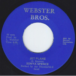 Sonya Spence Jet Plane Vinyl 7" USED