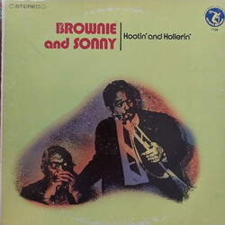Sonny Terry & Brownie McGhee Hootin' And Hollerin' Vinyl LP USED