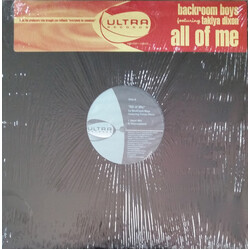 Backroom Boys / Takiya Dixon All Of Me Vinyl 12" USED
