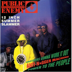 Public Enemy Brothers Gonna Work It Out Vinyl 12" USED