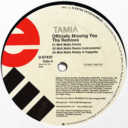 Tamia Officially Missing You (The Remixes) Vinyl 12" USED