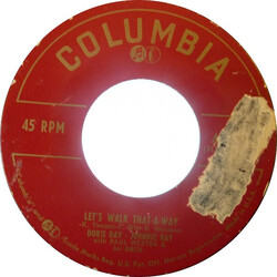 Doris Day / Johnnie Ray Let's Walk That-A-Way / Candy Lips USED VINYL 7INCH 45 RPM SINGLE