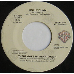 Holly Dunn There Goes My Heart Again Vinyl 7" USED