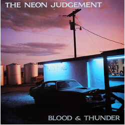 The Neon Judgement Blood & Thunder Vinyl LP USED