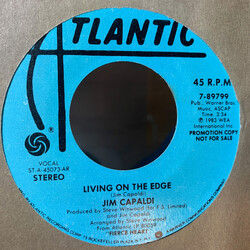 Jim Capaldi Living On The Edge Vinyl 7" USED