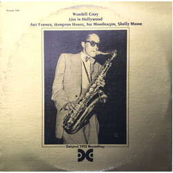 Wardell Gray Live In Hollywood Vinyl LP USED