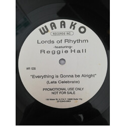 Lords Of Rhythm (2) Everything Is Gonna Be Alright (Let's Celebrate) Vinyl 12" USED