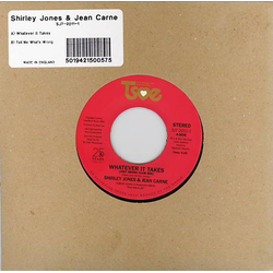 Shirley Jones / Jean Carn Whatever It Takes (Joey Negro Club Mix) / Tell Me What's Wrong (Cool Million Remix) Vinyl 7" USED