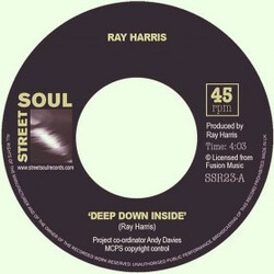 Ray Harris Deep Down Inside Vinyl 7" USED