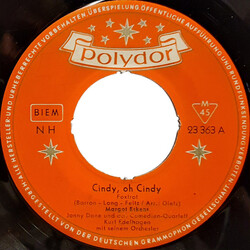 Margot Eskens Cindy, Oh Cindy Vinyl 7" USED