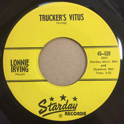 Lonnie Irving Trucker's Vitus Vinyl 7" USED