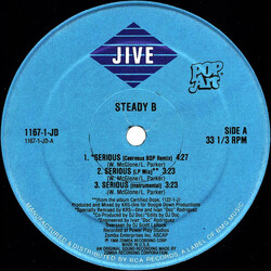 Steady B Serious Vinyl 12" USED
