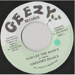 Gregory Isaacs Nah Lef The Dance Vinyl 7" USED