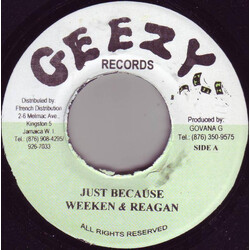 We-Ken / Reagan (2) Just Because Vinyl 7" USED