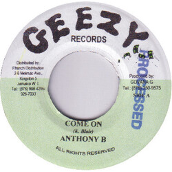 Anthony B Come On Vinyl 7" USED