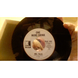 Mel Tillis One More Drink / I Could Never Be Ashmed Of You Vinyl 7" USED