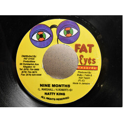 Natty King Nine Months Vinyl 7" USED
