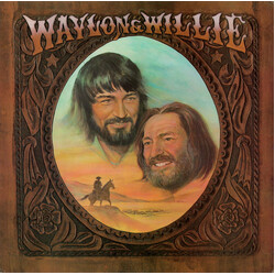 Waylon Jennings & Willie Nelson Waylon & Willie Vinyl LP USED