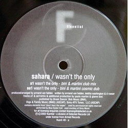 Sahara (2) Wasn't The Only Vinyl 12" USED