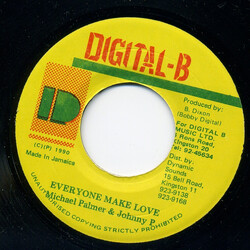 Michael Palmer / Johnny P Everyone Make Love Vinyl 7" USED