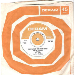 Les Reed Don't Linger With Your Finger On The Trigger / Big Drum Vinyl 7" USED