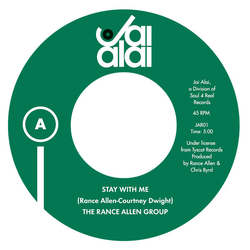 The Rance Allen Group Stay With Me / Living Witness Vinyl 7" USED