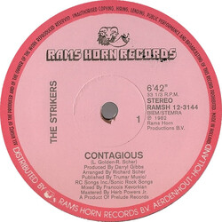 The Strikers Contagious Vinyl 12" USED