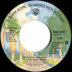 Fleetwood Mac Go Your Own Way / Silver Springs Vinyl 7" USED