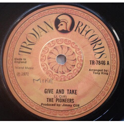 The Pioneers Give And Take Vinyl 7" USED