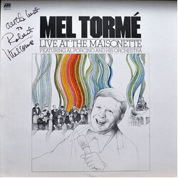 Mel Tormé / Al Porcino Big Band Live At The Maisonette Vinyl LP USED