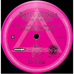 Banco De Gaia Drunk As A Monk Vinyl 12" USED