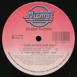 Eileen Flores Touch Me With Your Heart Vinyl 12" USED