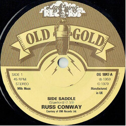 Russ Conway Side Saddle / Roulette USED VINYL 7INCH 45 RPM SINGLE
