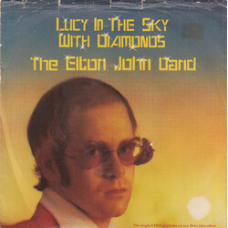 Elton John Lucy In The Sky With Diamonds Vinyl 7" USED