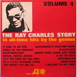 Ray Charles The Ray Charles Story Volume 4 Vinyl LP USED