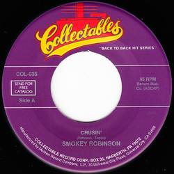 Smokey Robinson Cruisin' / Let Me Be The Clock Vinyl 7" USED