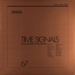 Klaus Weiss Rhythm & Sounds Time Signals Vinyl LP USED