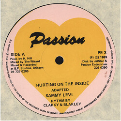 Sammy Levi Hurting On The Inside Vinyl 12" USED