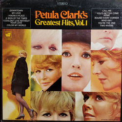 Petula Clark Petula Clark's Greatest Hits, Vol. 1 Vinyl LP USED