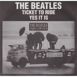 The Beatles Ticket To Ride Vinyl 7" USED