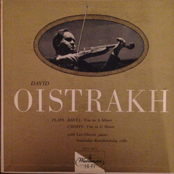 David Oistrach / Maurice Ravel / Frédéric Chopin Trio In A Minor / Trio In G Minor Vinyl LP USED