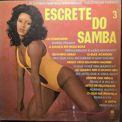 Conjunto Explosão Do Samba Escrete Do Samba 3 Vinyl LP USED